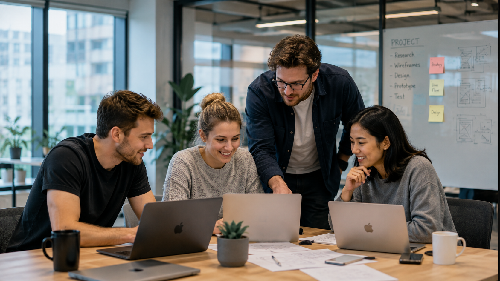 Septara team collaborating on digital products